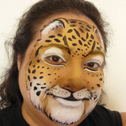 Jaguar Face Painting
