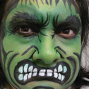 Hulk Face Paint