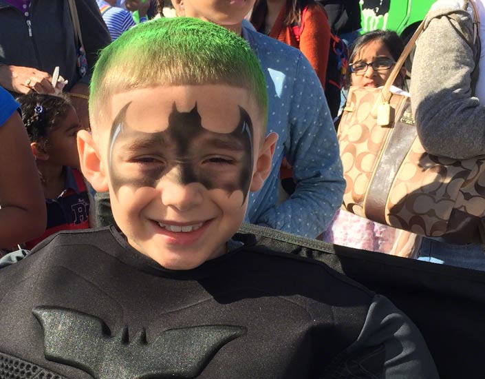 Big Grins Airbrush Face Painting Bat Face